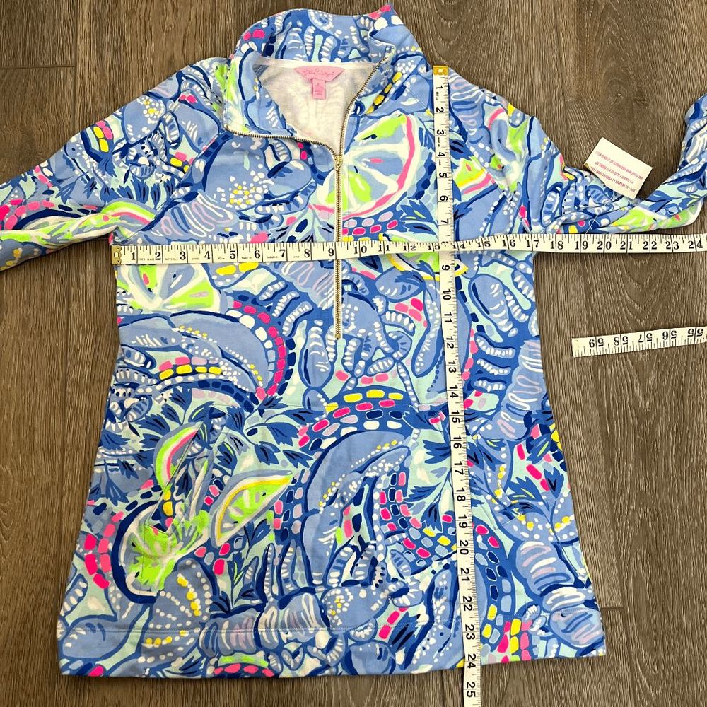 NWT Women's Lilly Pulitzer Tops Lilly Pulitzer Skipper Popover Size Small UPF 50 - Picture 4 of 7